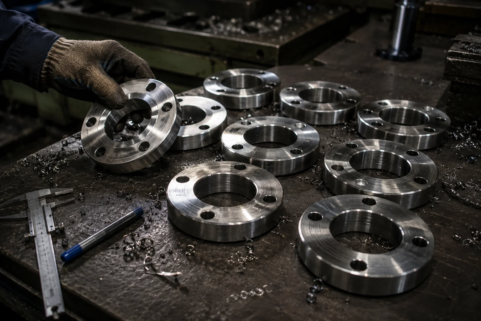 Партия фланцев из нержавейки — кейс MetalHub.tech